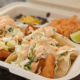 Kauaʻi Food Trucks 2 - taco plate served from a food truck on Kauai