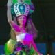 Kauaʻi Lūʻaus 2 - Lady doing hula at a laua show on Kauai
